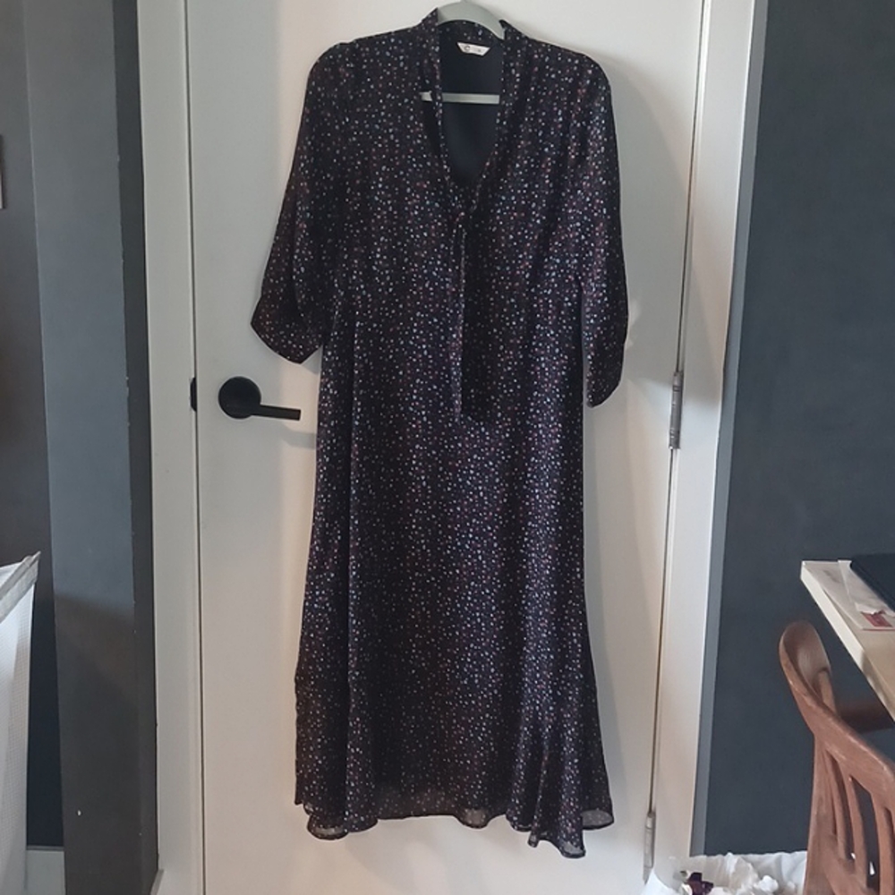 Floral midi dress